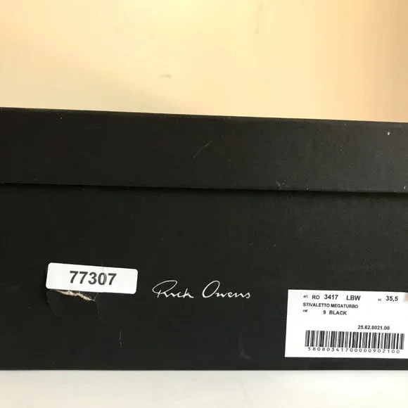 Rick Owens 'Spike' bootie with grommets - Picture 6 of 16